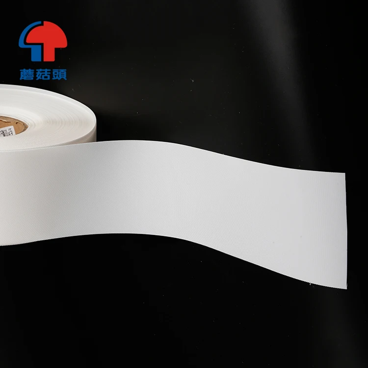 Customized size black and white plastic injection molded hook and loop