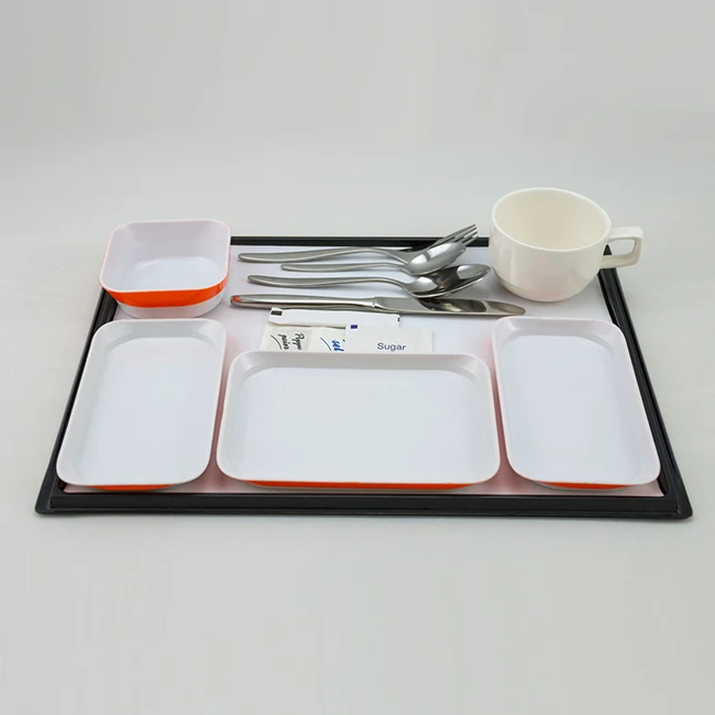 Wholesale White Melamine Airlines Dinner Plate
