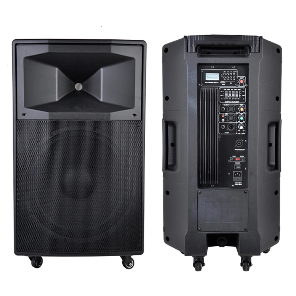 Accuracy Pro Audio CMF15AXQ 15' 180W Powered Speaker Professional Active Stage Audio Speaker