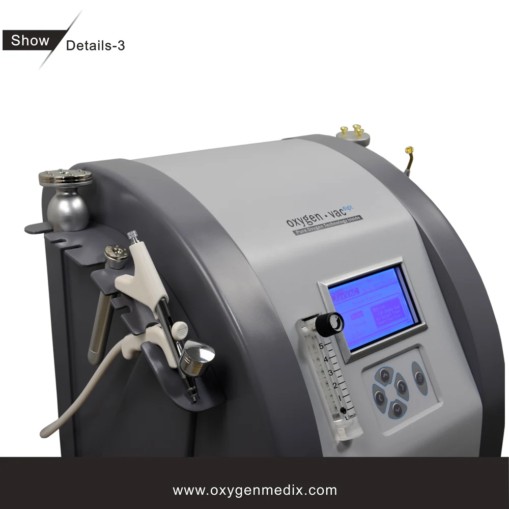 Pure Oxygen and VAC Therapy for lymphatic drainage