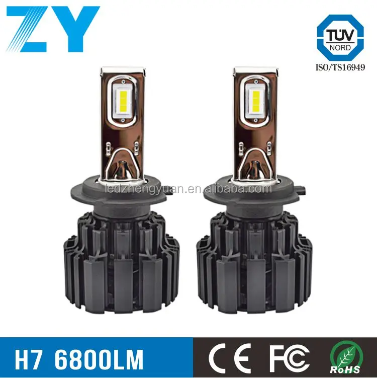 Яркие 13600lm 100w hid d1s vs 6000K led h15 светодиодные фары 2017 светодиодные фары h7 xhp70 xhp70 светодиодные лампы h4