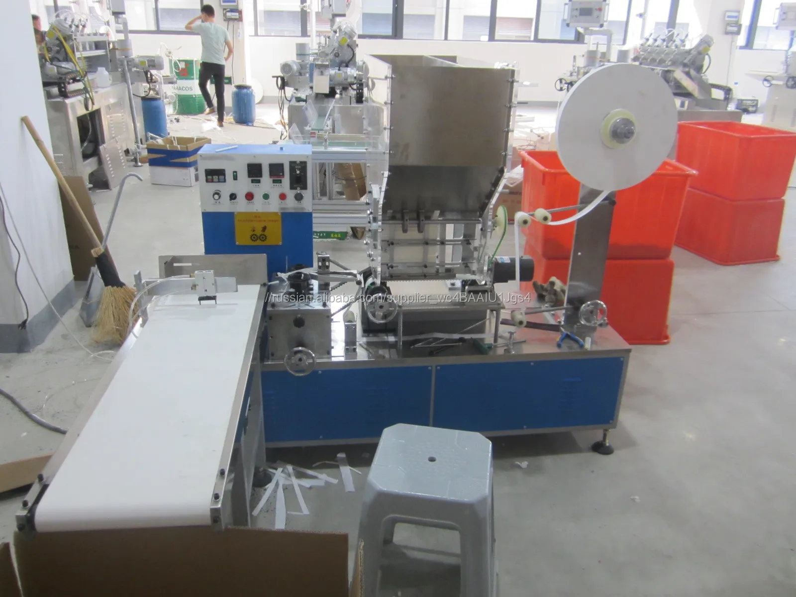 Высокоскоростная бумага Соломенная упаковочная машина