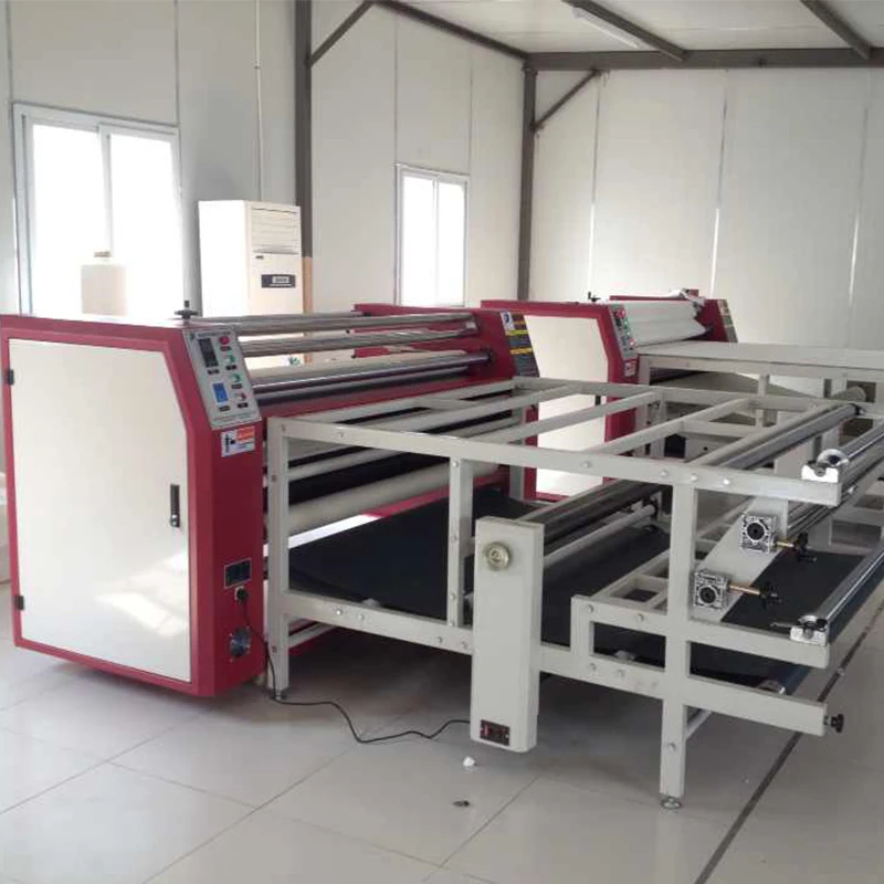 
High quality roller fabrics heat transfer printing machine 600mm drum press sublimation transfer 