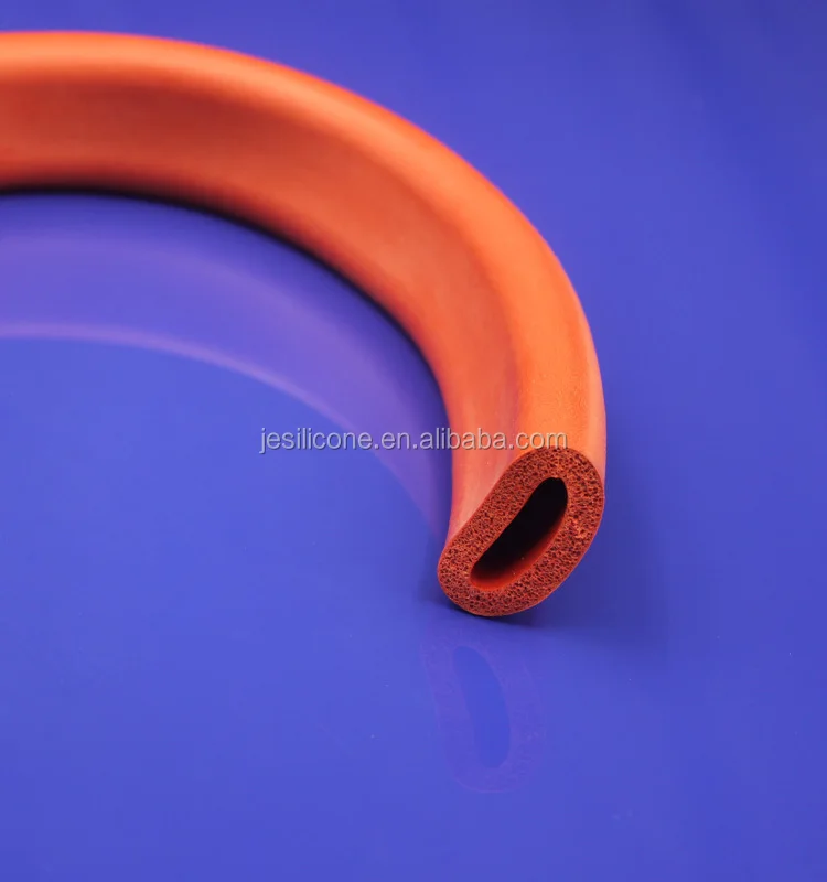 Durable high temperature resistance 1mm silicone rubber foam hose tubing