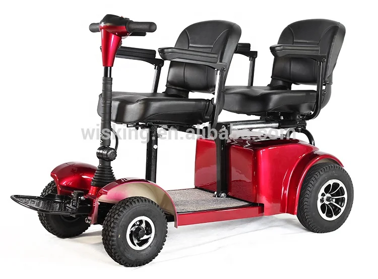 Shanghai Wisking professional 2 seat electric mobility scooter 4 wheels