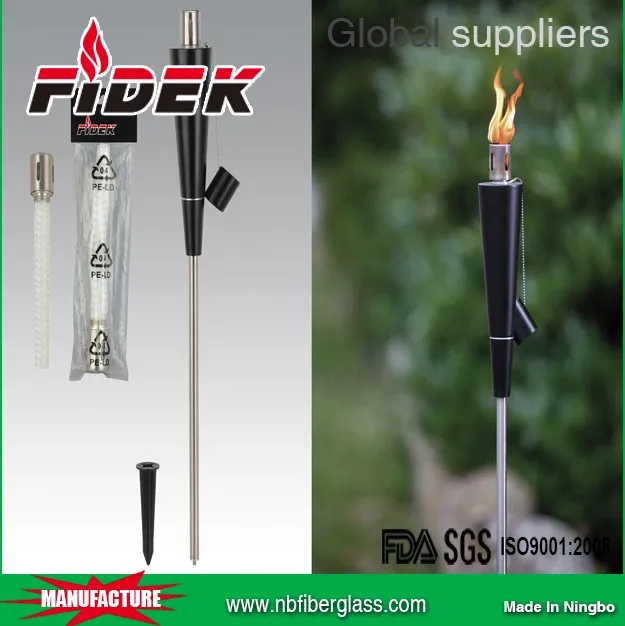 
Wholesale customized good quality 3mm fiberglass rope wick for oil lamp 