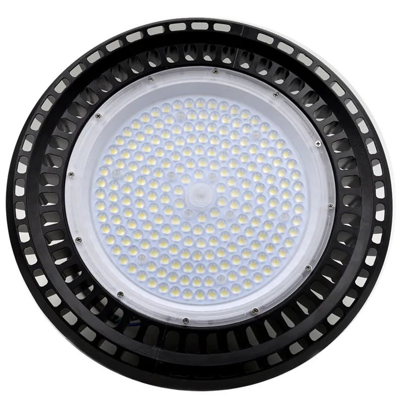 High Quality beads Warehouse Factory 100W 15000lm AC 85V 265V UFO Led High Bay Light