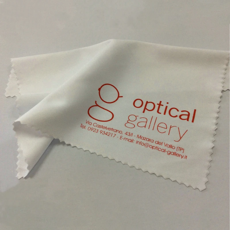 custom logo printed suede chamois microfiber eyeglass glasses lens cleaning cloths