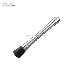 Reliable and Cheap Bar Muddler Stainless Steel Cocktail Muddler, Metal Muddler for Old Fashioned Mojito and Cocktail