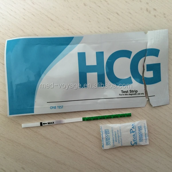 
One Step HCG Pregnancy Test Strip with Certification 