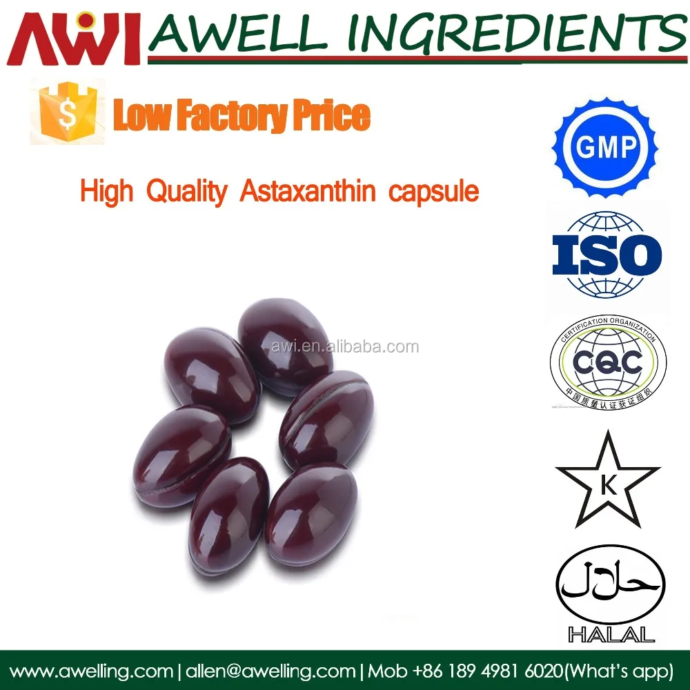 Pure Natural Astaxanthin Powder Natural Bulk Astaxanthin 3%