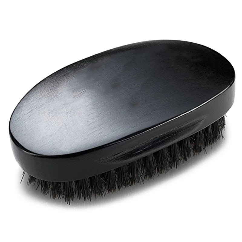 
WB200-600 Beard Brush for Men Made from 100% Pure Wild Boar Hair - Best Wooden Round Hair Comb for Facial Care 
