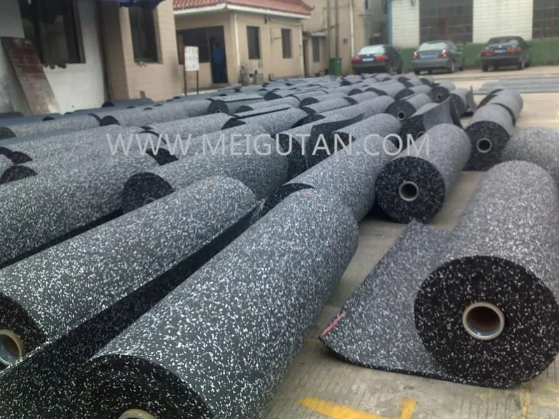 
no smell EPDM granules gym rubber flooring 