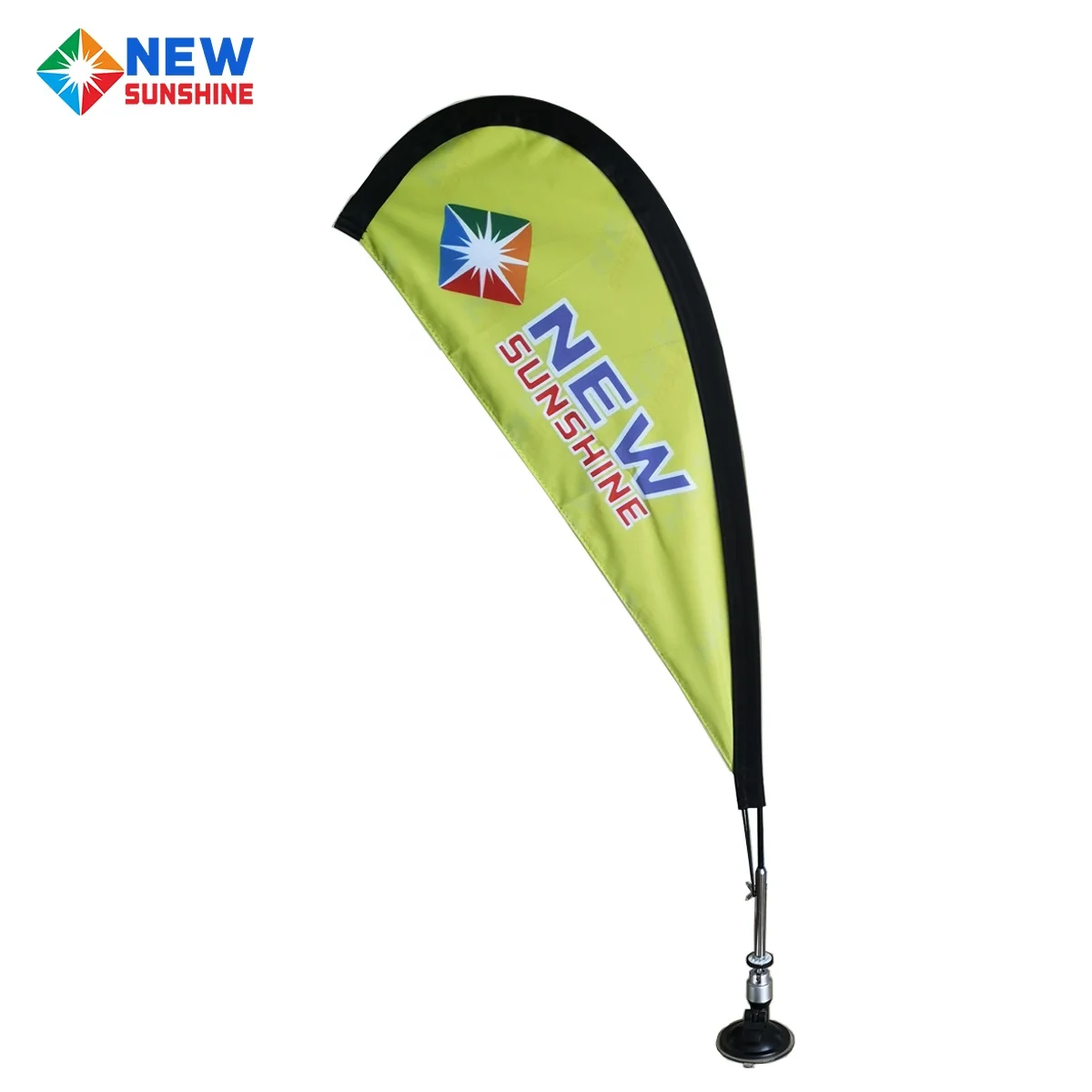 custom Portable wholesale small mini teardrop flags