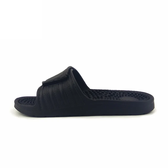 Greatshoe China manufacturer slide sandal custom logo,comfortable massage slipper men slide sandal