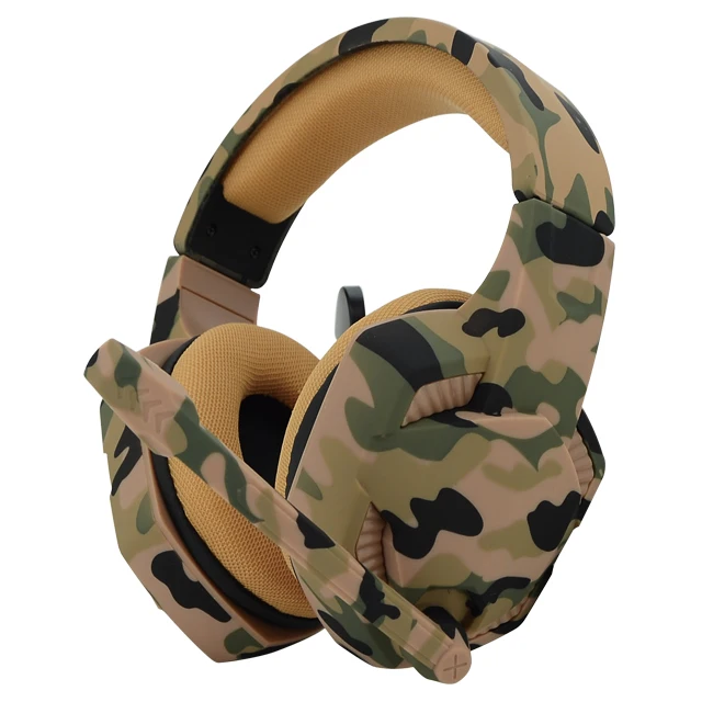 SATE (AE-367C) 2020 hot wholesale stereo Camouflage OEM Computer Gaming Headphone low moq Gaming headset Brand stock  headset