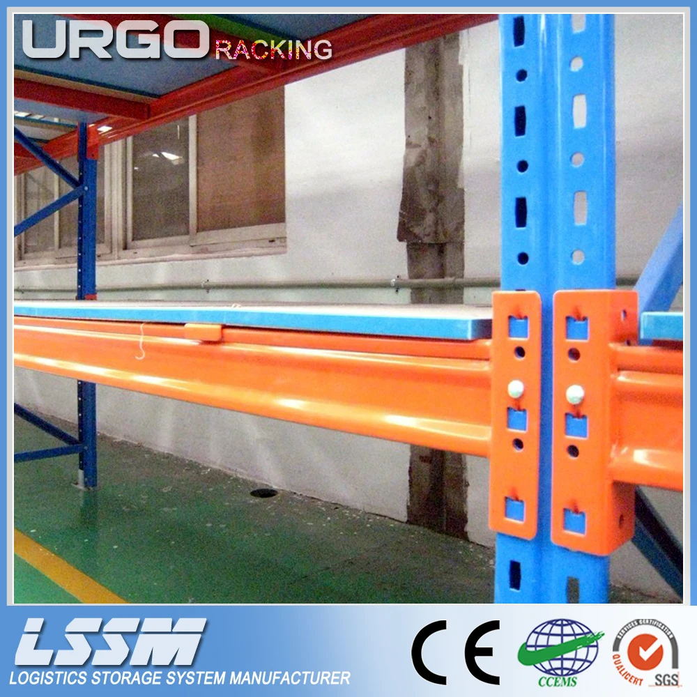 Adjustable heavy duty steel pallet rack for industrial storage