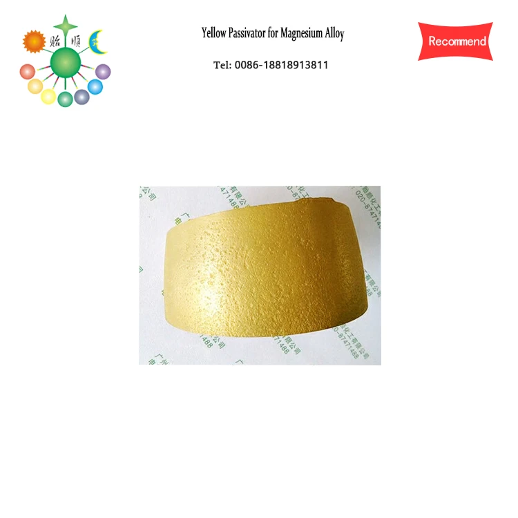 
Magnesium alloy yellow passivation agent Magnesium alloy golden yellow passivation agent 