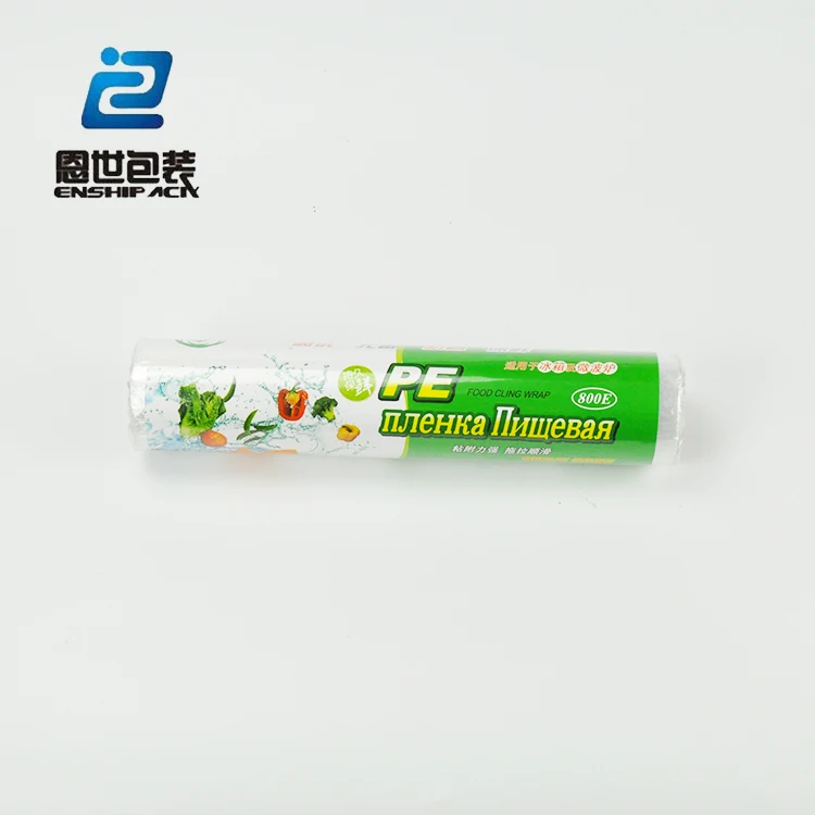 Clear LDPE cling film/food wrap/plastic stretch film for food grade