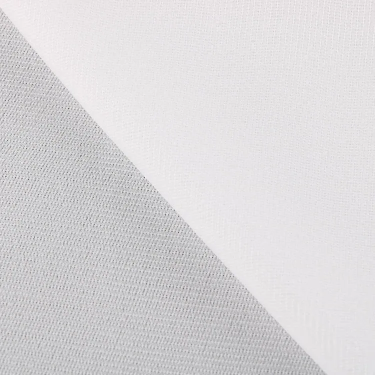 Double Sided Warp Knitting Fusible Fleece Interlining For Garment