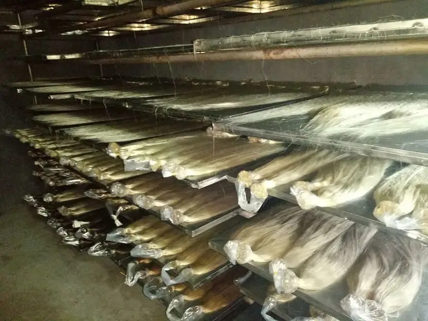 Light Blonde Tape In Human Hair Extensions Skin Weft Remy Russian Hair