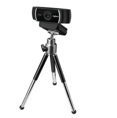 Веб-камера Logitech HD C922 1080P full 720P со встроенным микрофоном, запись видеозвонков, переключатель фона (включая t