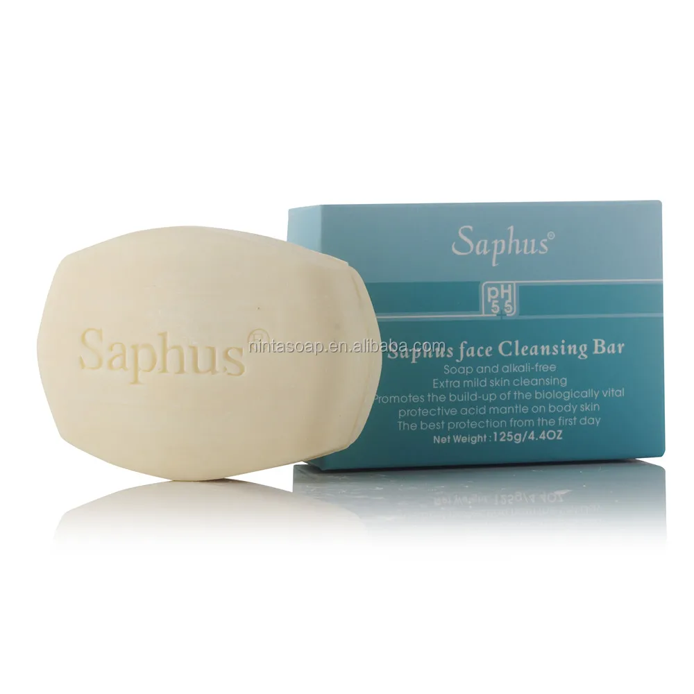 pH 5.5 Soap Free Cleansing Bar Soap for Face Use