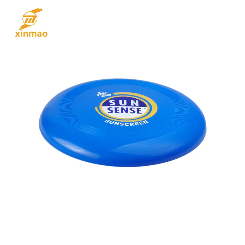 
New Round custom Plastic flying disc outdoor sport dog toy 