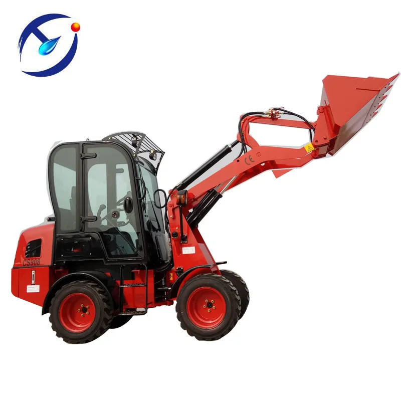 1000kg Mini Wheel Loader with Chinese Hydrostatic Transmission System