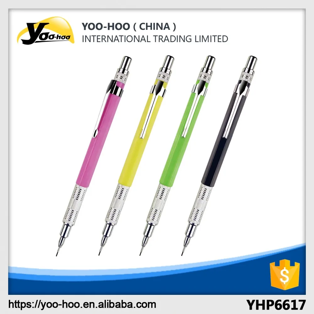 0.5/0.7mm color student mechanical pencil