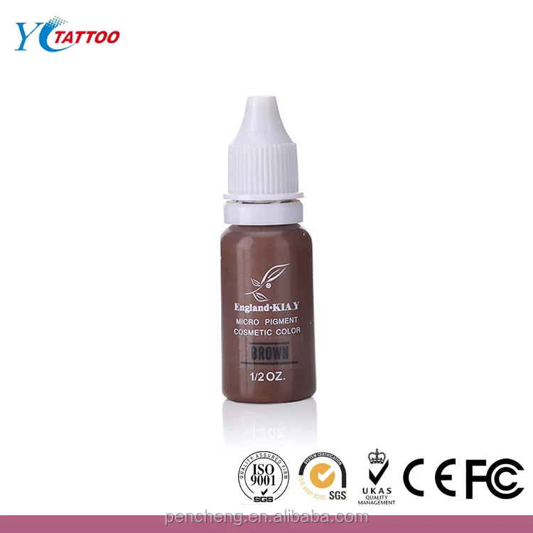 2014 Newest Brand England Kiay Permanent Makeup Absolute Pigment For Selling