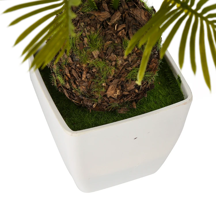 Hot sale artificial sago palms in door home decorations artificial cycas palm tree