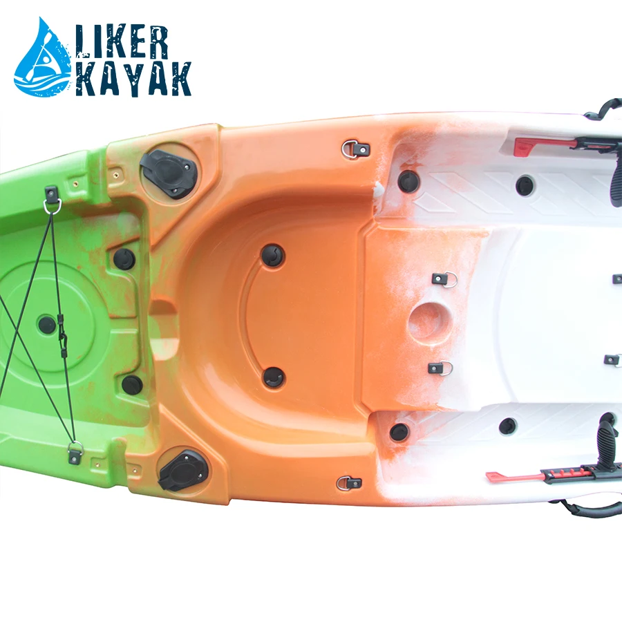 New Design family boat in weekend 3 person sit on top Tanden kayak