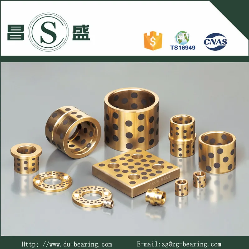 Oiled Bronze Bushing Graphite Brass Guide Bearing Casting Copper Bush