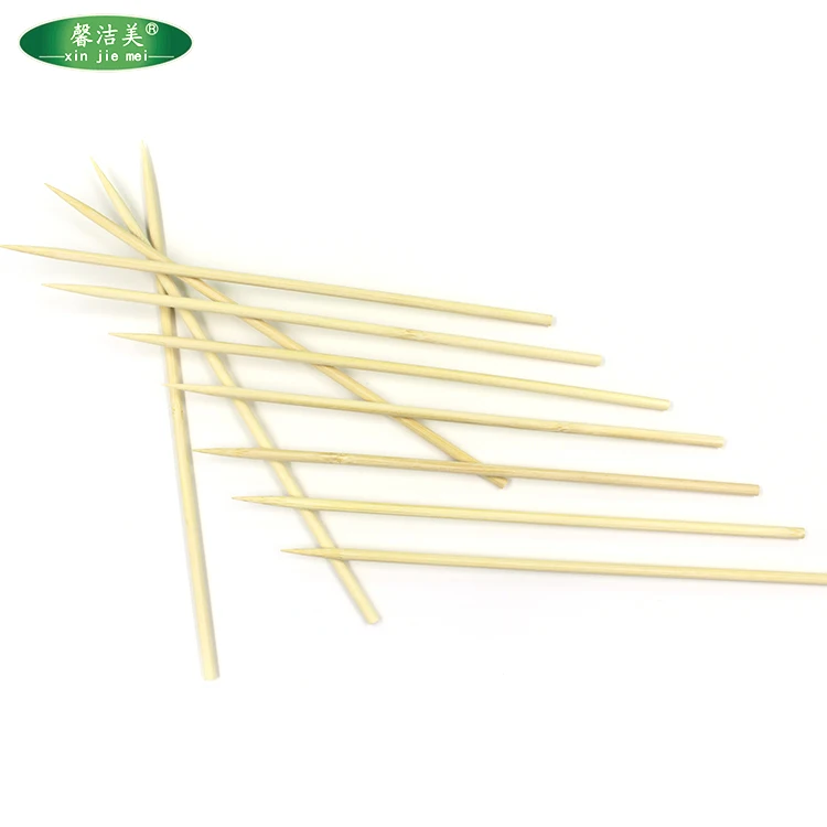 Wholesale disposable decorative skewers bamboo stick