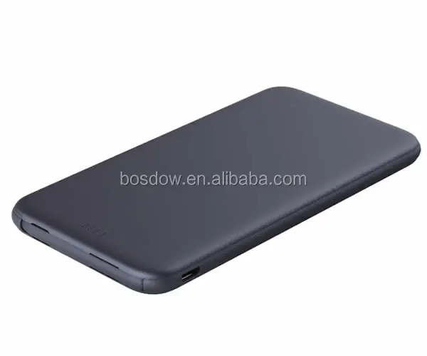 BS-50D кредитной карты 5000 мАч power bank со встроенным кабелем, новый продукт ищем оптовых покупателей станок