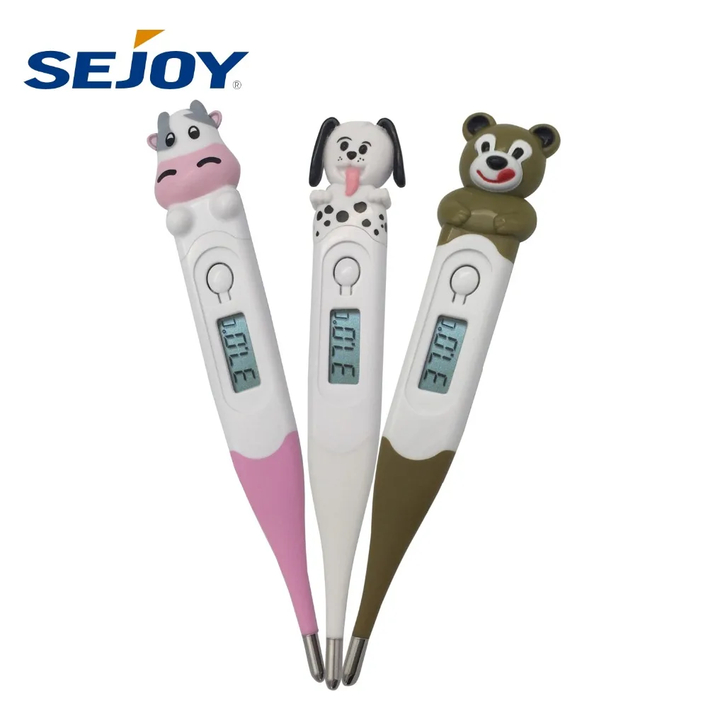 Children Cute Cartoon Character Digital Domestic Thermometer