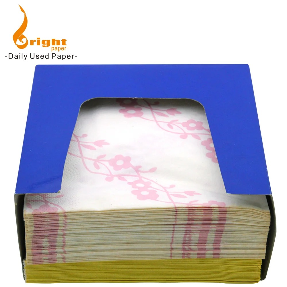 High Quality Wood Pulp Disposable Tissues Paper Napkins 100bags For Restaurant  paper napkin import single fold paper towel