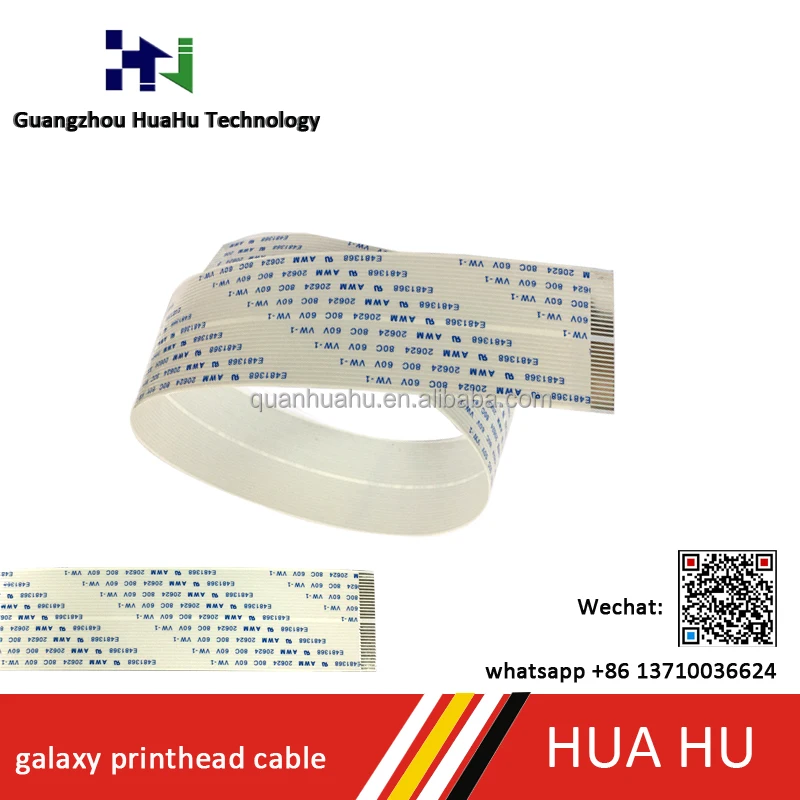 galaxy solvent printer machine printhead cable 31pin 40cm length for epson dx5 print head printer machinery spare part big stock