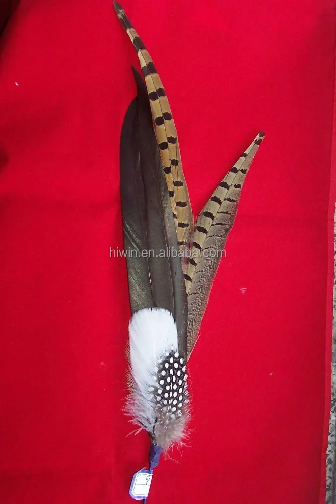 Decorative feathers for hats
