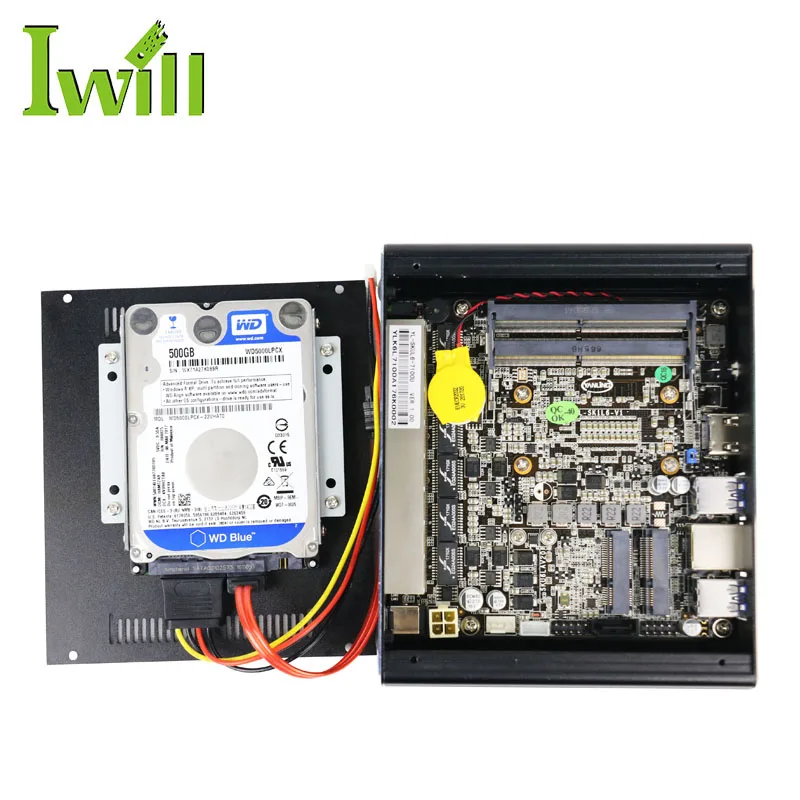 Kaby lake celeron 3865U 6 1000M Gbe lan mini pc support pfsense firewall VPN and UTM