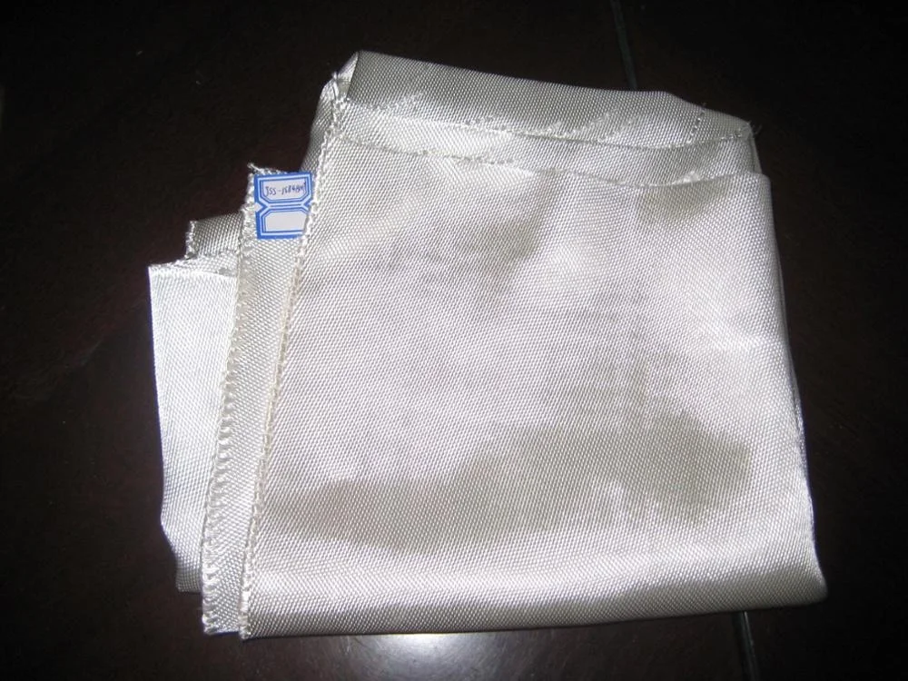  1000 C Стекловолоконная ткань с высоким содержанием силикагеля атласная