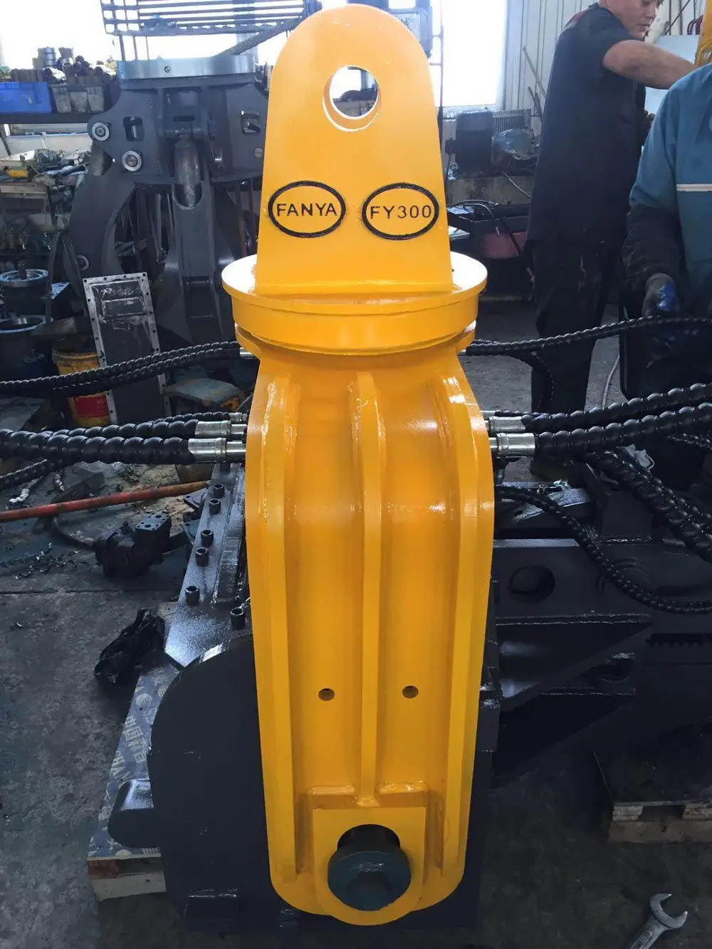 35-50 tons excavator vibro hammer used hydraulic mini excavator pile driver