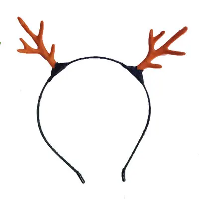 Christmas Headband Cute Reindeer Horns Women Girls Elk Antlers Hair Cosplay Woman Natal Navidad 2019 New Year Decoration