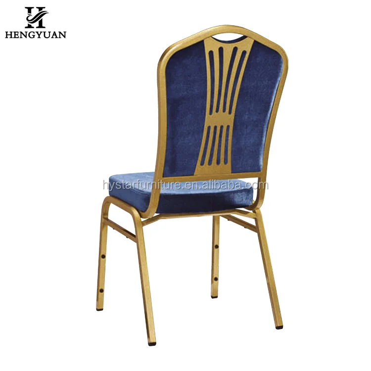 Wholesale Classic Durable Metal Stackable Hotel Furniture Banquet Chairs