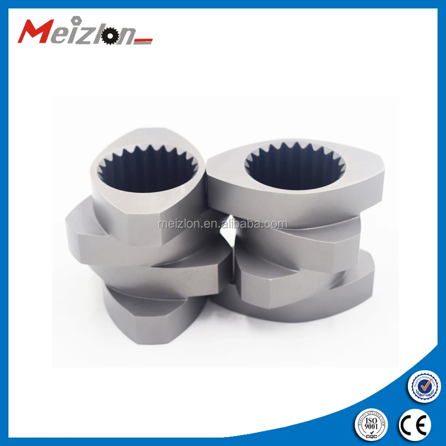 Parallel Counter Rotating Twin Screw Extruder For Sale