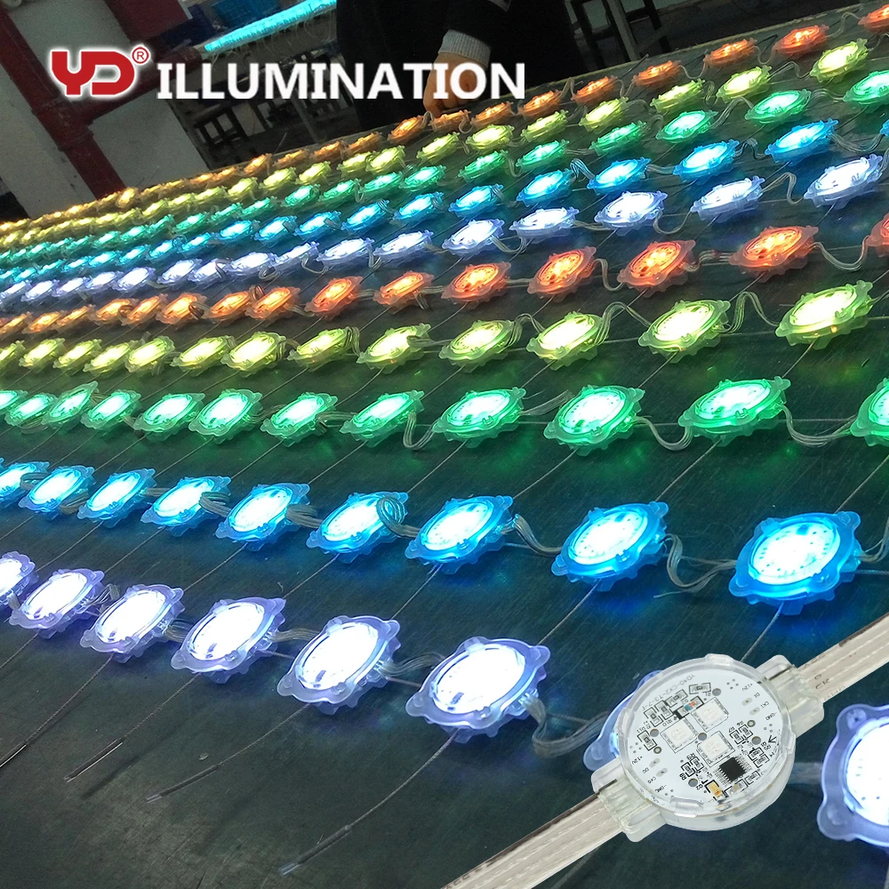 Светодиодный умный однопиксельный серийный узловой модуль dmx