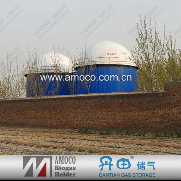 2015 Portable Assembly Methane Digester for membrane gas holder on top type/Biogas Tank