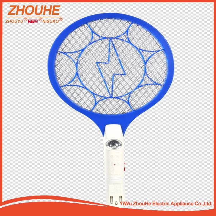 Mosquito Racket LED Light Rechargeable electronic mosquito hitting swatter