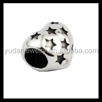 Hot sale fit pan bracelet stainless steel European charm beads